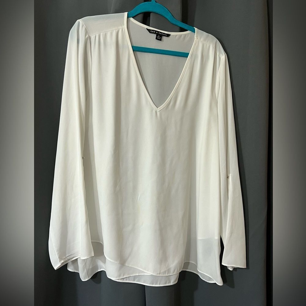 EUC ZAC & RACHEL Blouse size xl